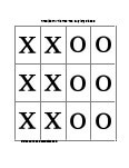 Printable Tic-Tac-Toe Templates  Blank PDF Game Boards – Tim's Printables